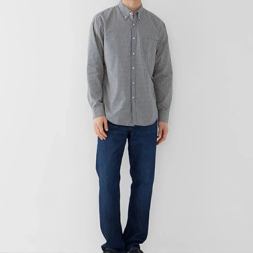 ❤️NWT J. Crew Men’s Relaxed Fit Cotton Button-down | M - Picture 3 of 9